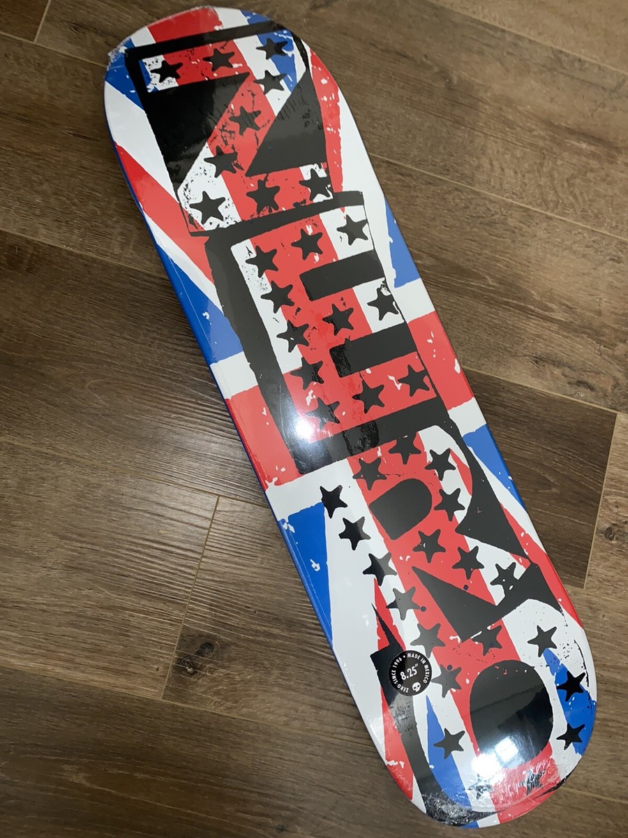 希少 未使用 ビンテージ ZERO skateboards シューズ Zero Skateboards Rising Punk Flag Series Great Britain UK