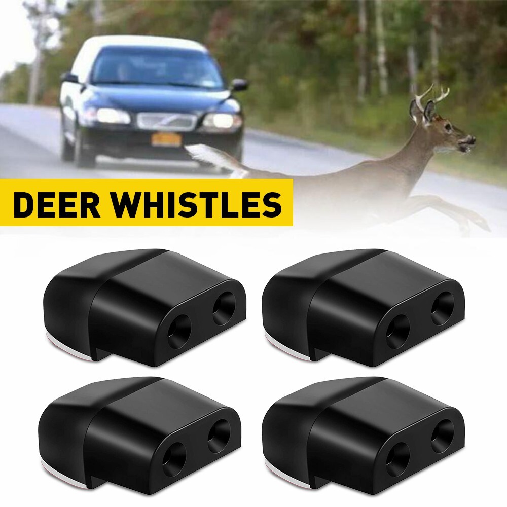 Deer Warning Whistles Device for Save Car Deer A Whistles Vehicle Deer Horn 4PCS