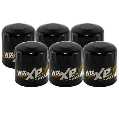 Wix XP Set 6 Engine Motor Oil Filters For Caddy Chevy GMC Hummer Saab StdAsp