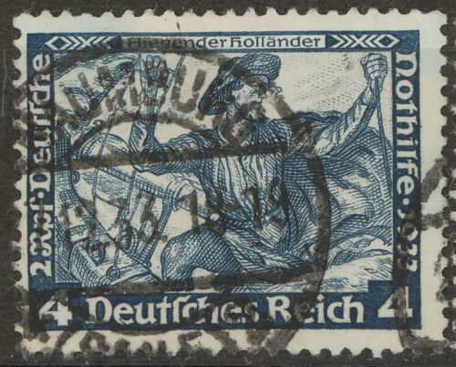 Stamp Germany Mi 500 Sc B50 1933 WWII Fascism Dutchman Richard Wagner Used - Afbeelding 1 van 1