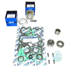 New Outboard Powerhead Rebuild Kit - Mercury/Mariner 15-25 HP 2 Cyl (1994-UP)