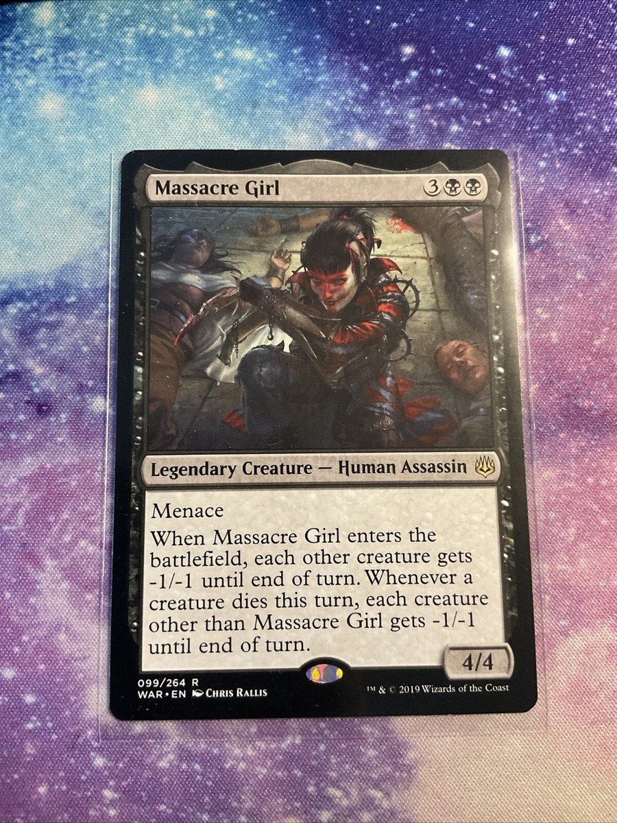MTG - MASSACRE GIRL - War of the Spark (R) | eBay