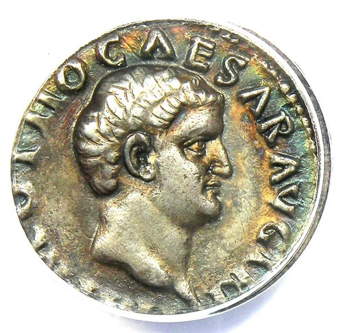 Ancient Roman Otho AR Denarius Silver Coin 69 AD - Certified ANACS XF45 (EF45)