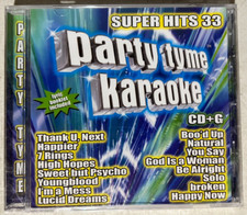 Party Tyme Karaoke - Super Hits 33 CD G New