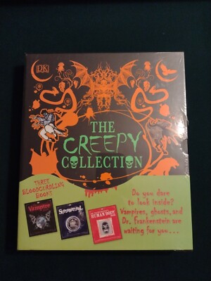 The Creepy Collection (2019, DK Publishing) 3 Scary Books Inside Box!