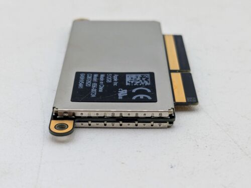 Apple 512GB SSD Drive Apple 656-0072A Macbook Pro 2017 PCIe SSD 512GB EMC 3196