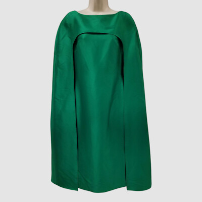 Badgley Mischka Women Green Cape Sleeve Midi Bodycon Dress Size M/L | eBay Badgley Mischka Women Green Cape Sleeve Midi Bodycon Dress Size M/L | eBay