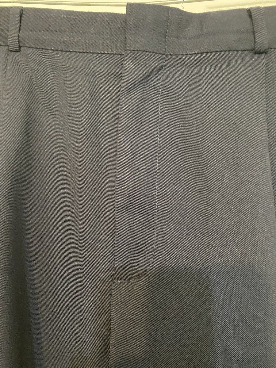 Slates mens pants pleat front slash pockets 38