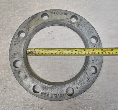 Back-Up ASTMA536 Ductile Iron Galvanized IPS Angled Face Ring Flange