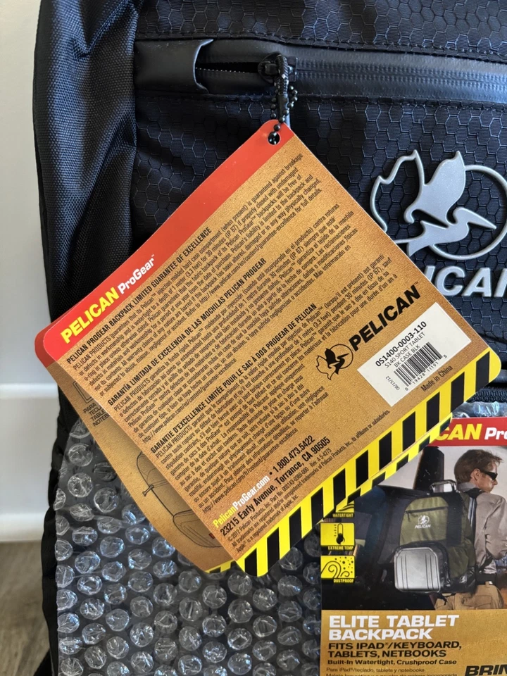Mochila para Tableta Pelican ProGear S140 Sport Elite Estuche Impermeable a Prueba de Aplastamiento ¡NUEVA CON ETIQUETAS! Foto 4 de 4