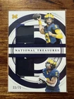 2024 J.J McCarthy & Blake Corum Panini National Treasures Patch /75 RC Michigan