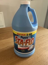 Purex Sta-Flo Concentrated Liquid Starch, 64 oz, Dye Free