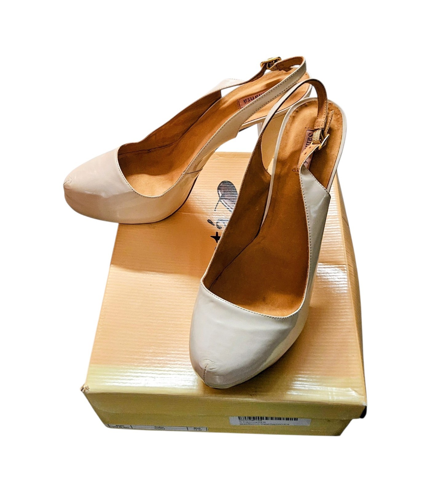 Bomba Samantha Viv Slingback nueva en caja - marfil 13 W