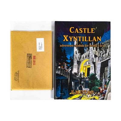 EMDT First Hungarian D20 Societ D20 Fantasy R  Castle Xyntillan w/Map Pa EX/NM