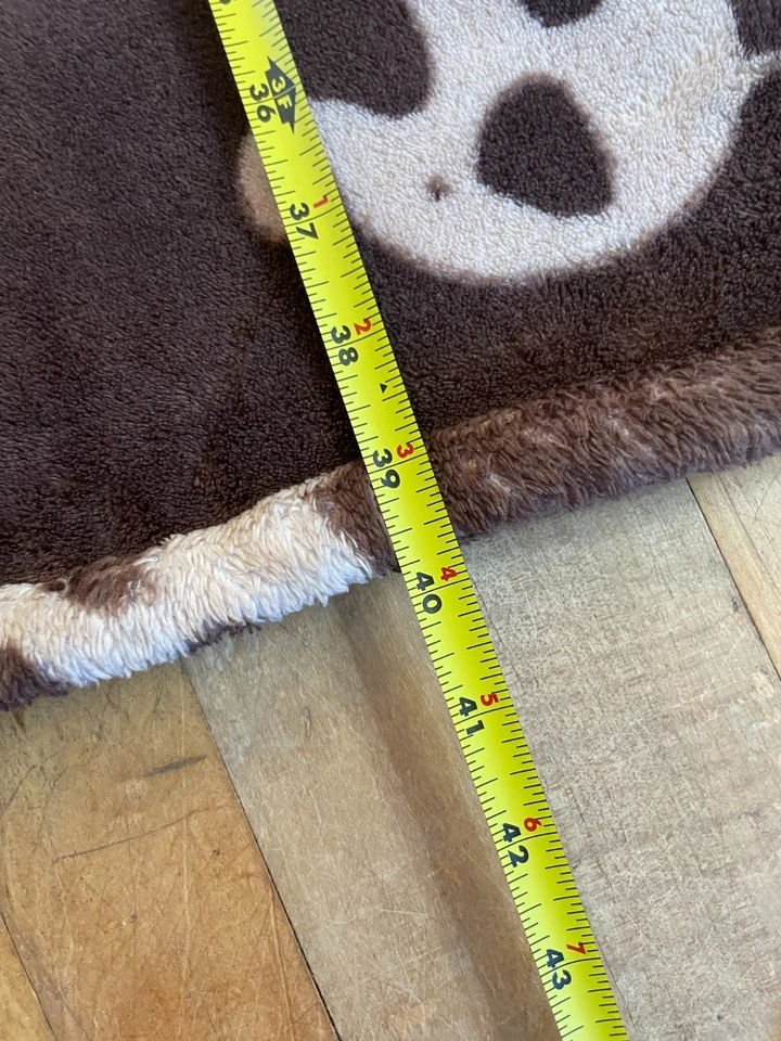 Tiddliwinks Brown Tan Elephant Baby Blanket Security Lovey 30x40" - Image 3 of 4