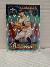 2024 Topps Chrome Anthony Volpe Lava Refractor #236 YANKEES