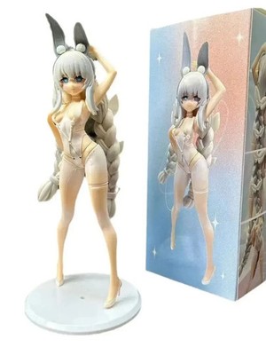 27CM Azur Lane Le Malin Bunny Girl PVC Anime Figure Collectible Statue Model Toy