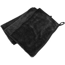 PEARL Mikrofaser Tuch: 3er-Set XXL-Mikrofaser-Trockentuch, 40 x 60 cm, schwarz