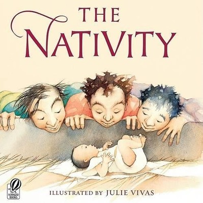 The Nativity by Julie Vivas, Vivas 0152060855 FREE Shipping