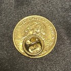 South Dakota State Quarter Coin Design Gold Tone Lapel Pin Tie Tack Pinback — photo 3