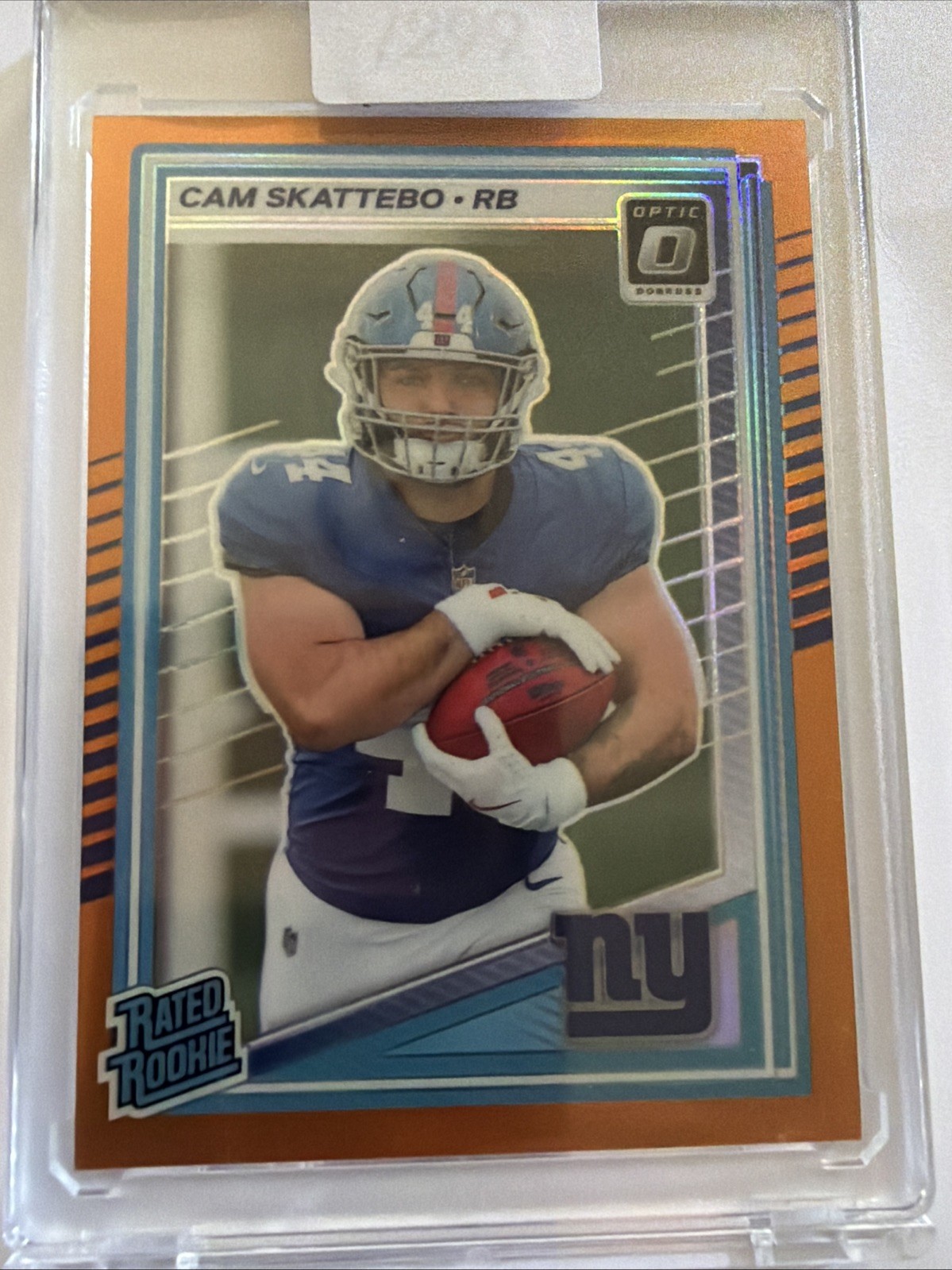 2025 Donruss Optic #228 Cam Skattebo Orange #/299
