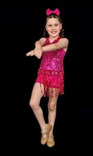 Girls 4pc Dance Costume Size lc