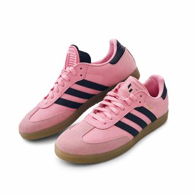 Adidas Samba Messi Pink Black Gum Men s Size 9 Indoor Soccer Sneakers