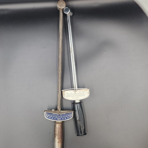 Vintage Craftsman Beam Torque Wrench Lot (2) – Foot Pounds & Inch Pounds USA