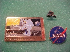 LOT OF 3 NASA PINS ALL DIFFERENT NEW