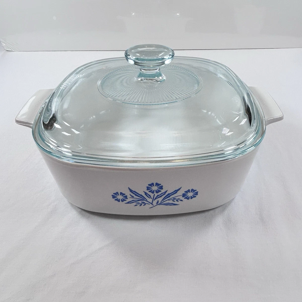 Corning Ware A-2-B 2 Qt La Marjolaine Casserole Baking Dish Floral USA