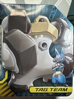 Pokemon Tag Team GX Power Partnership Tin Lucario & Melmetal New