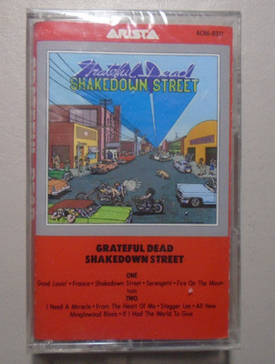 Grateful Dead Shakedown Street 1978 Audio Cassette BMG Direct Arista ACB6-8321