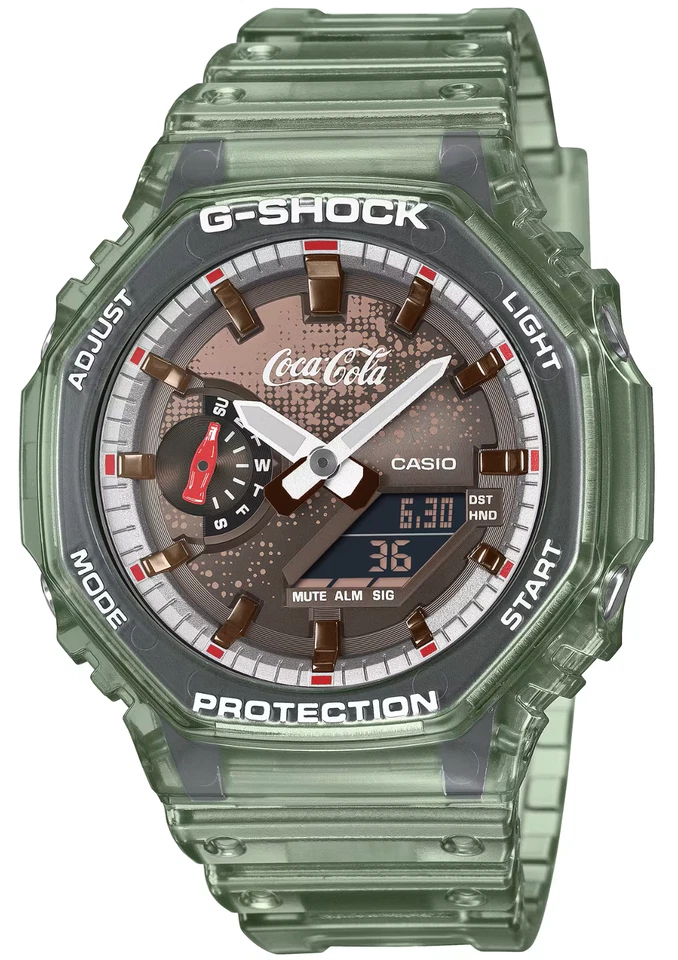 Casio G-SHOCK, Coca Cola GA-2100CC-3AER, NEUWARE - Bild 2 von 3