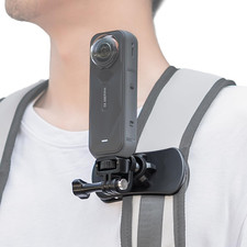 Insta360 X5 Backpack Clip Mount, 1/4" Quick Release 360 Adjustable