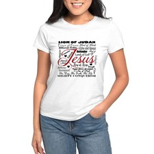 CafePress The Name Of Jesus Women's T Shirt Women's T-Shirt 652403804