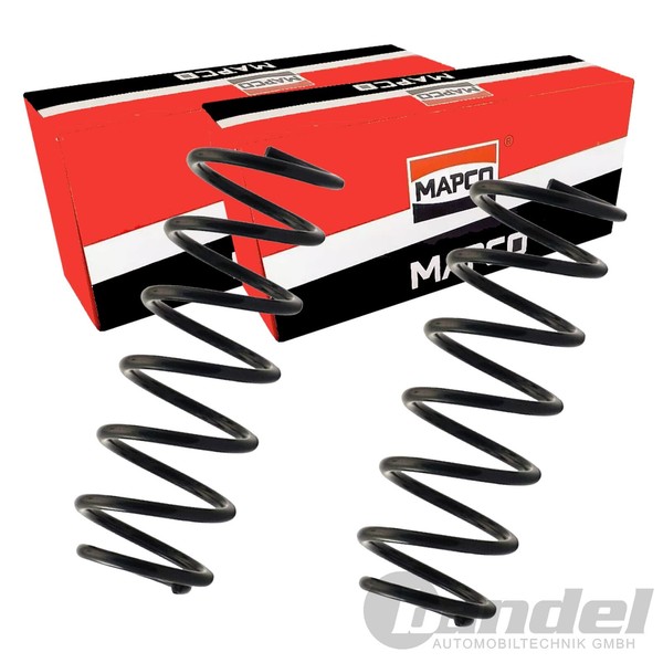 2X Mapco Fahrwerksfeder Federn Hinten Links+Rechts Passend FüR Chevrolet Aveo DA-image