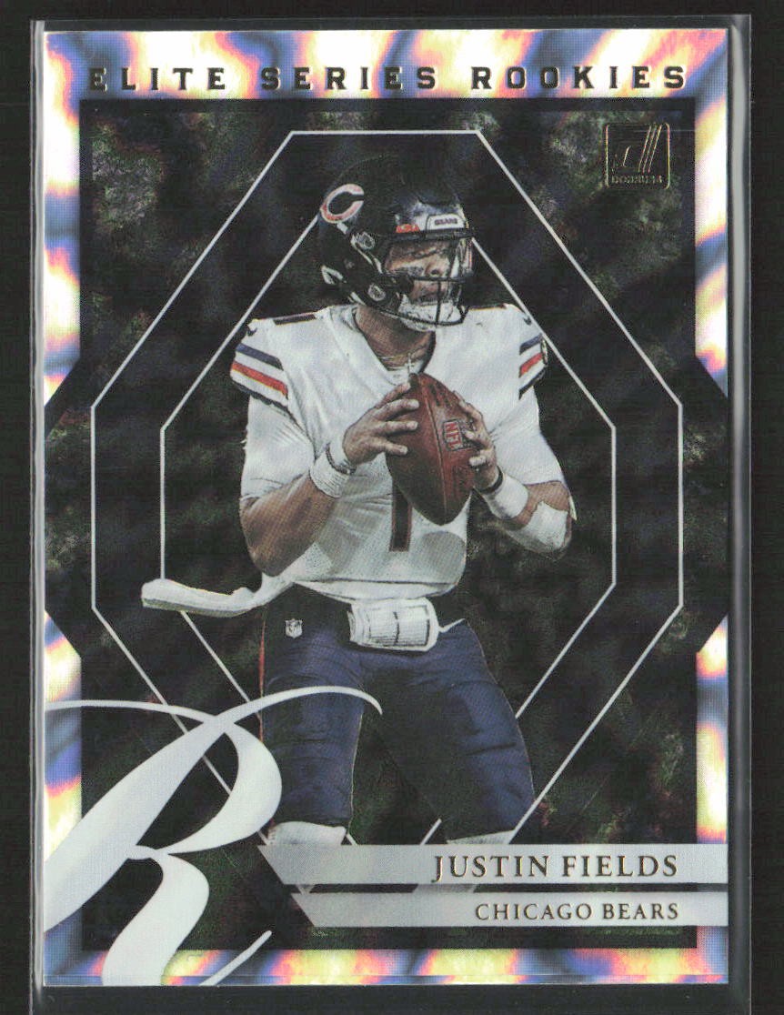 Justin Fields 2021 Donruss #ESR-JFI Elite Series Rookies Chicago Bears