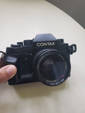 Contax RX 35mm SLR Film Camera  Carl Zeiss Planar 50mm F/1.7 - very clean