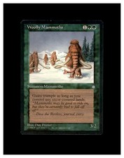 Woolly Mammoths Common Ice Age Magic: The Gathering Lightly Played