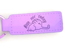 Cat Nope Not Today Keychain Funny Cat Keychain Gift Mom