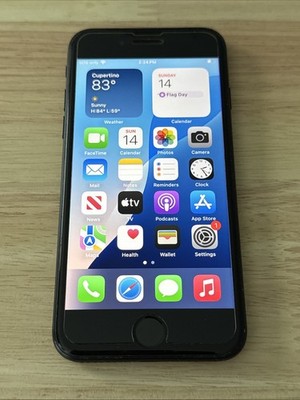 Apple iPhone SE 3rd Gen - 128GB - Midnight (Unlocked) - Good Condition