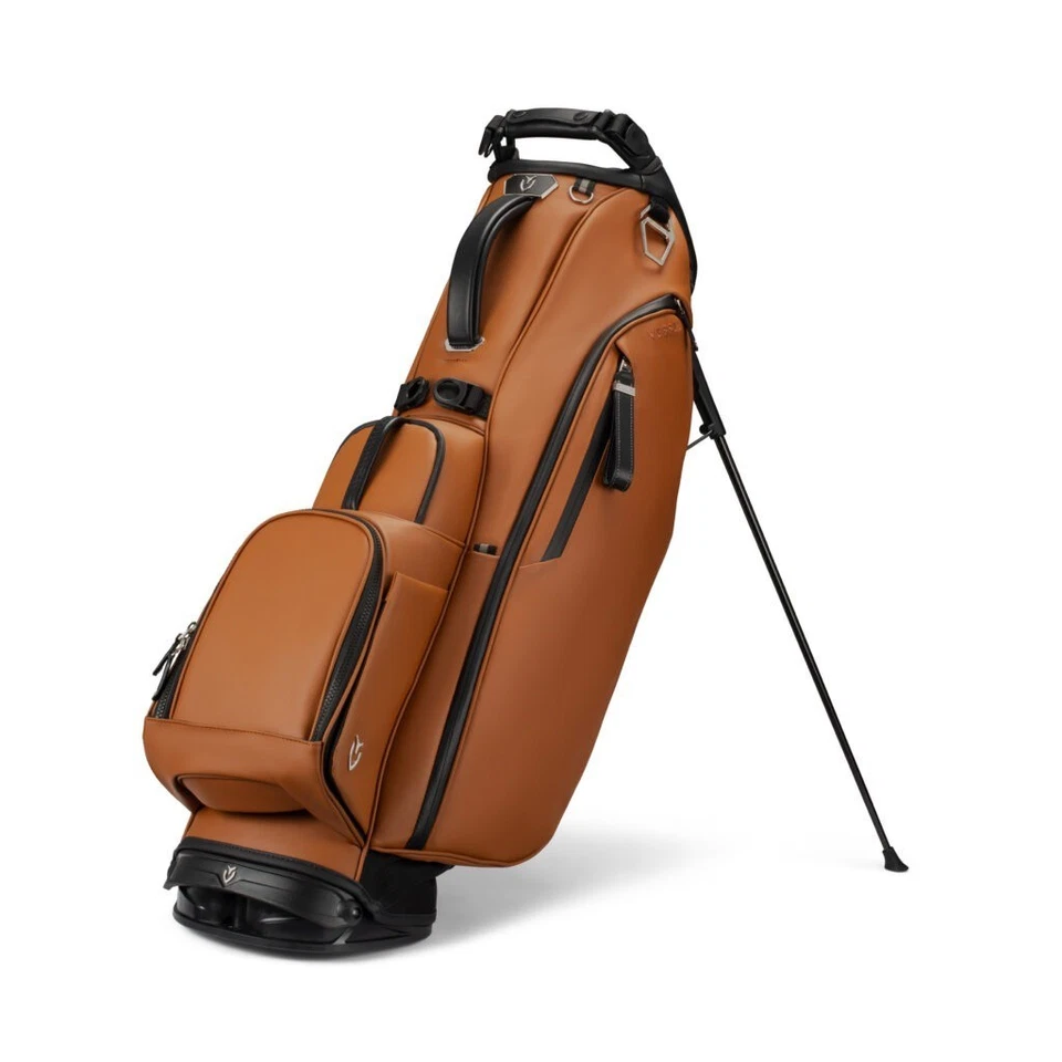 Vessel PLAYER 5.0 Carry Stand Bag V 8.5 x 47" 6-way Double Strap Heritage Brown - Image 2 of 4
