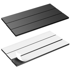 OUZRETUCU Magnetic Strips Self Adhesive,6 Pack 6" x 1" 150 x25 x 2 6, Black