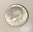 1969 Kennedy half dollar 40% silver is circulated, but in good condition