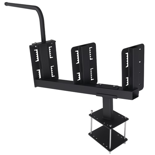 Universal 3-Step Steel Mount for Boat Trailer Tongue Boarding Platform - Foto 3 di 11