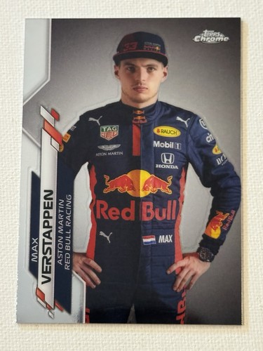 MAX VERSTAPPEN 2020 Topps Chrome F1 Rookie Portrait #6