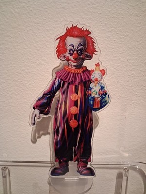 Rudy Killer Klowns From Outer Space 8'' Acrylic Figure Zobie Fright Horror LE NEW