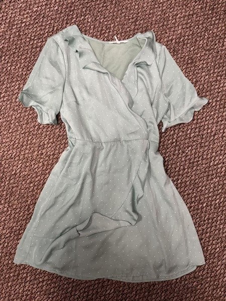 Women BCBGeneration Dress Green Polyester 38 / M /