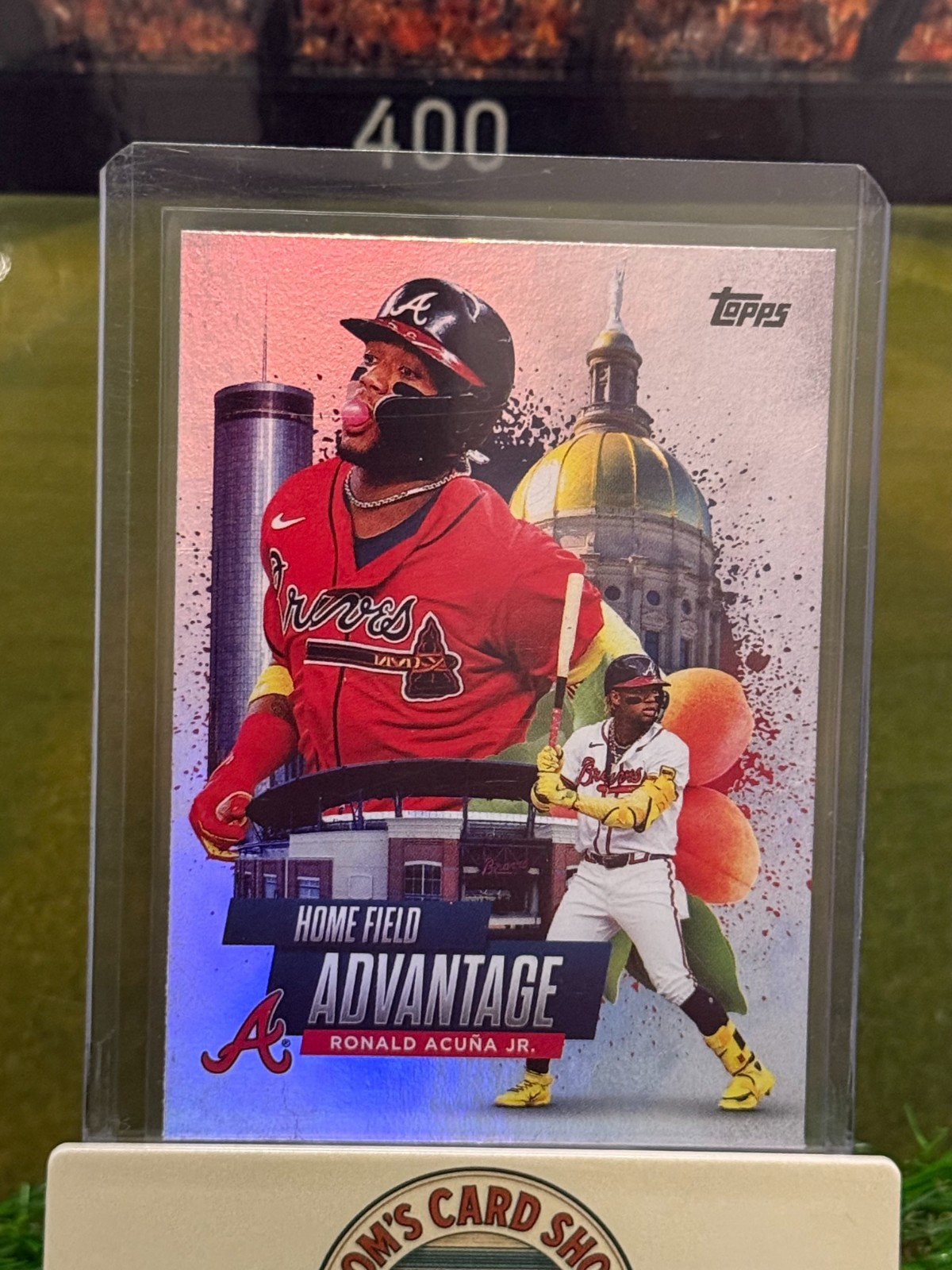 2025 Topps Chrome Ronald Acuna Jr. Home Field Advantage #HA-2 Braves
