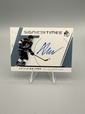 2022-23 SP Authentic Sign of the Times Arthur Kaliyev #SOTT-AK Kings